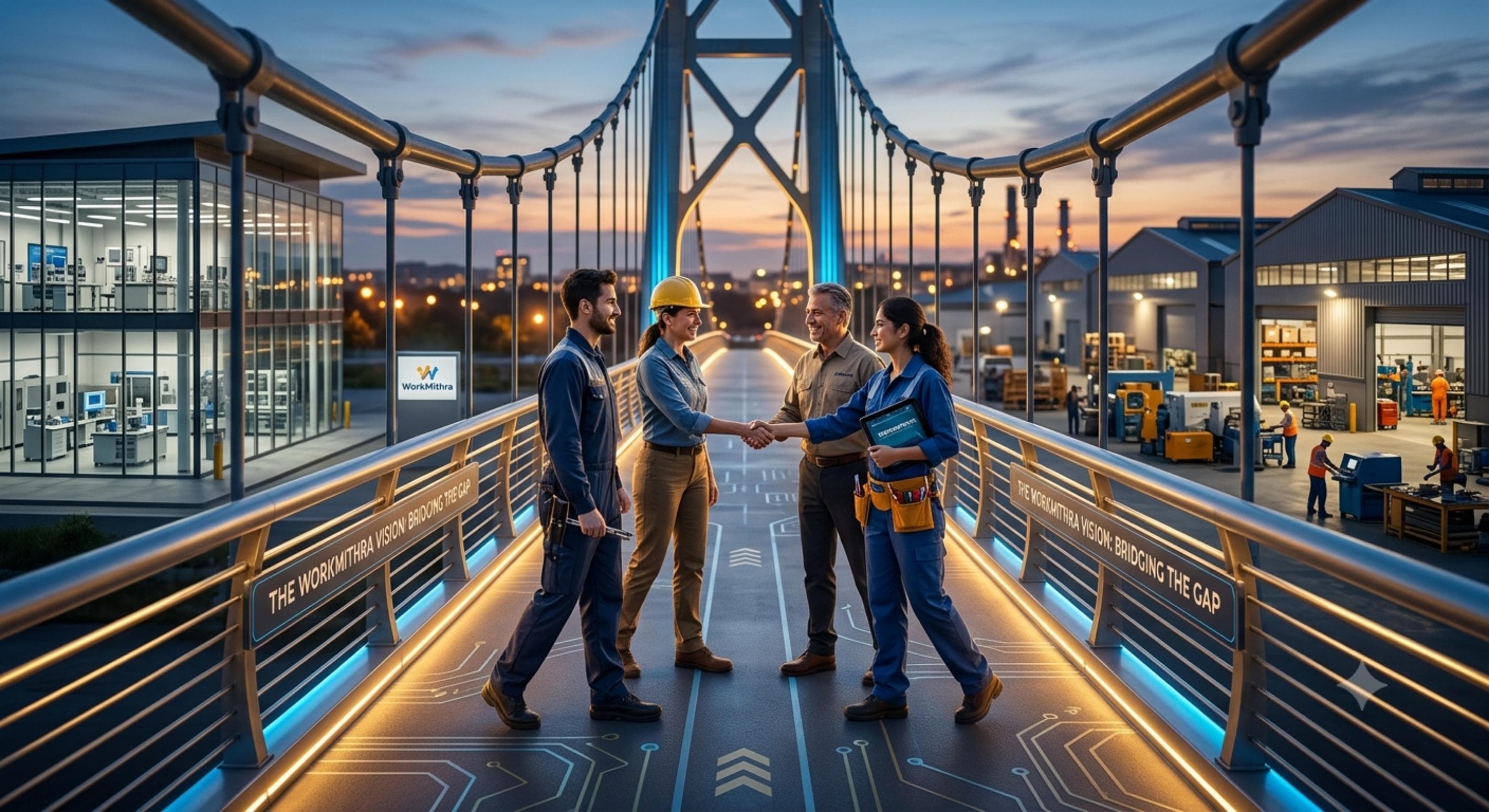 Bridging the Gap Between MSMEs and Skilled Technical Workforce: The WorkMithra Vision