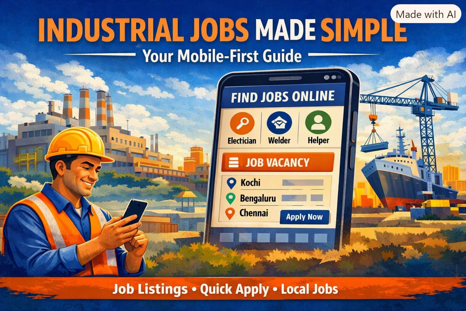 Industrial Jobs Made Simple: Your Mobile‑First Guide